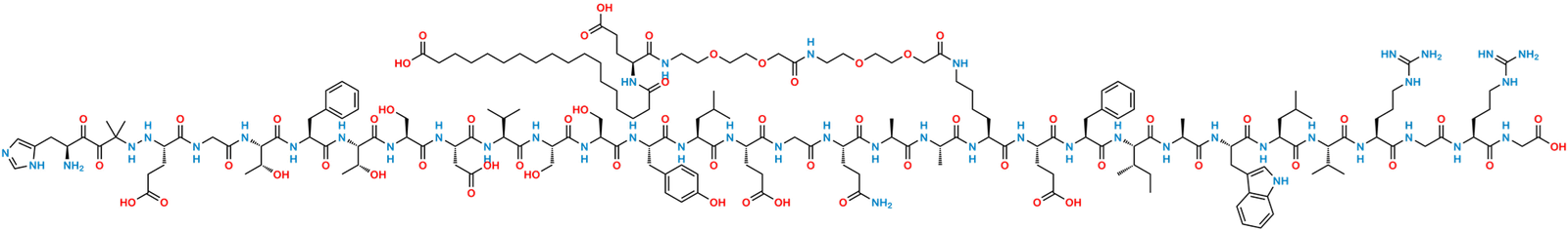 (Oct-alpha-Glu-AEEA-AEEA) Semaglutide